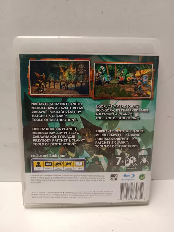 GRA PS3 RATCHET CLANK QUEST FOR BOOTY