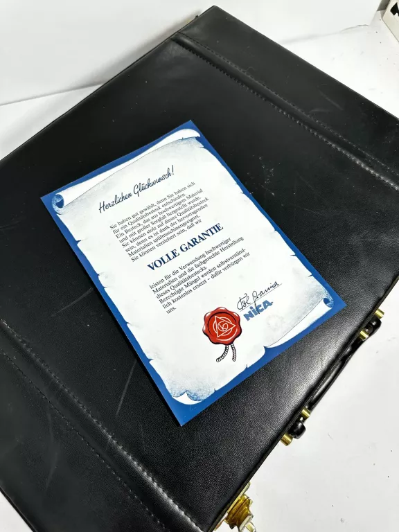 KOMPLET SZTUĆCÓW EDELSTAHL ROSTFREI W AKTÓWCE