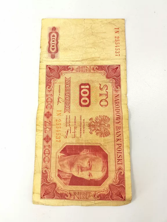 BANKNOT 100 ZŁ 1948