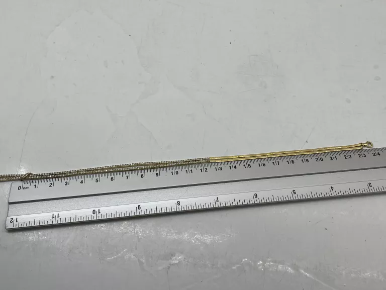 WYJĄTKOWY ZŁOTY NASZYJNIK P.585 46 CM 11,04 G
