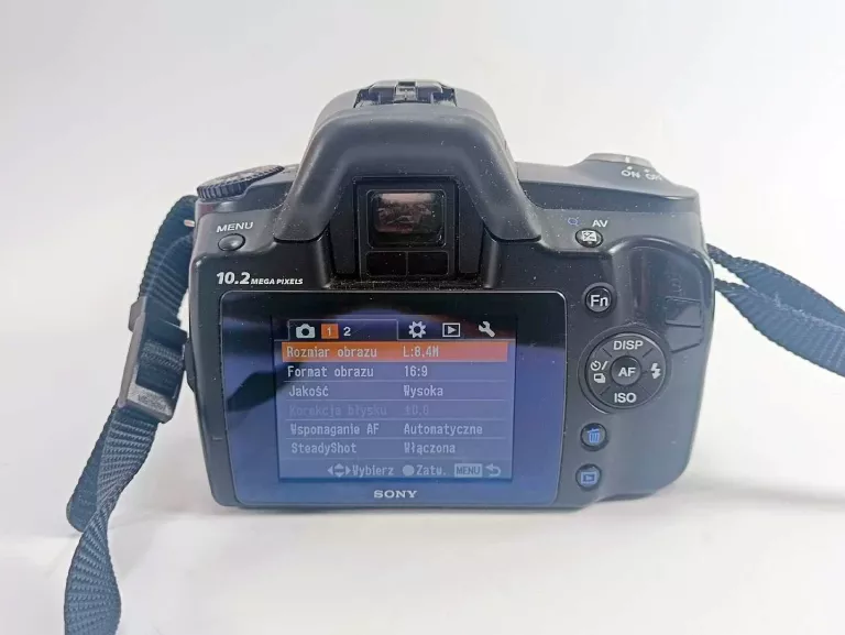 lustrzanka-sony-alfa-230-korpus-obiektyw-jakosc-video-brak-nagrywania