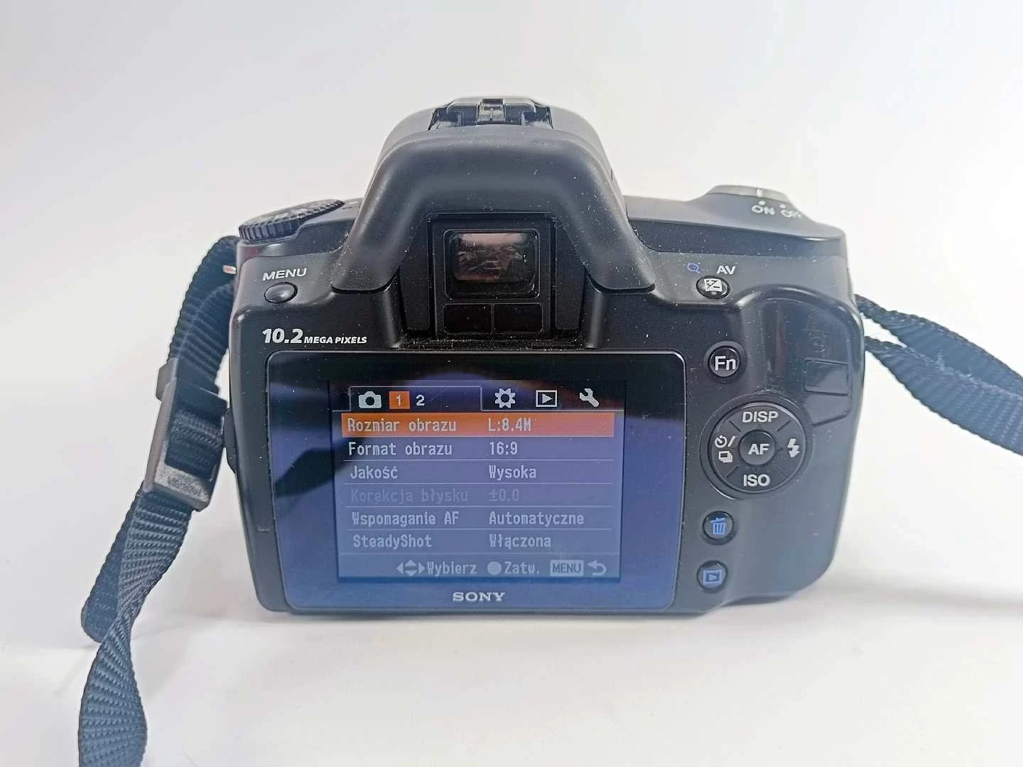 lustrzanka-sony-alfa-230-korpus-obiektyw-jakosc-video-brak-nagrywania