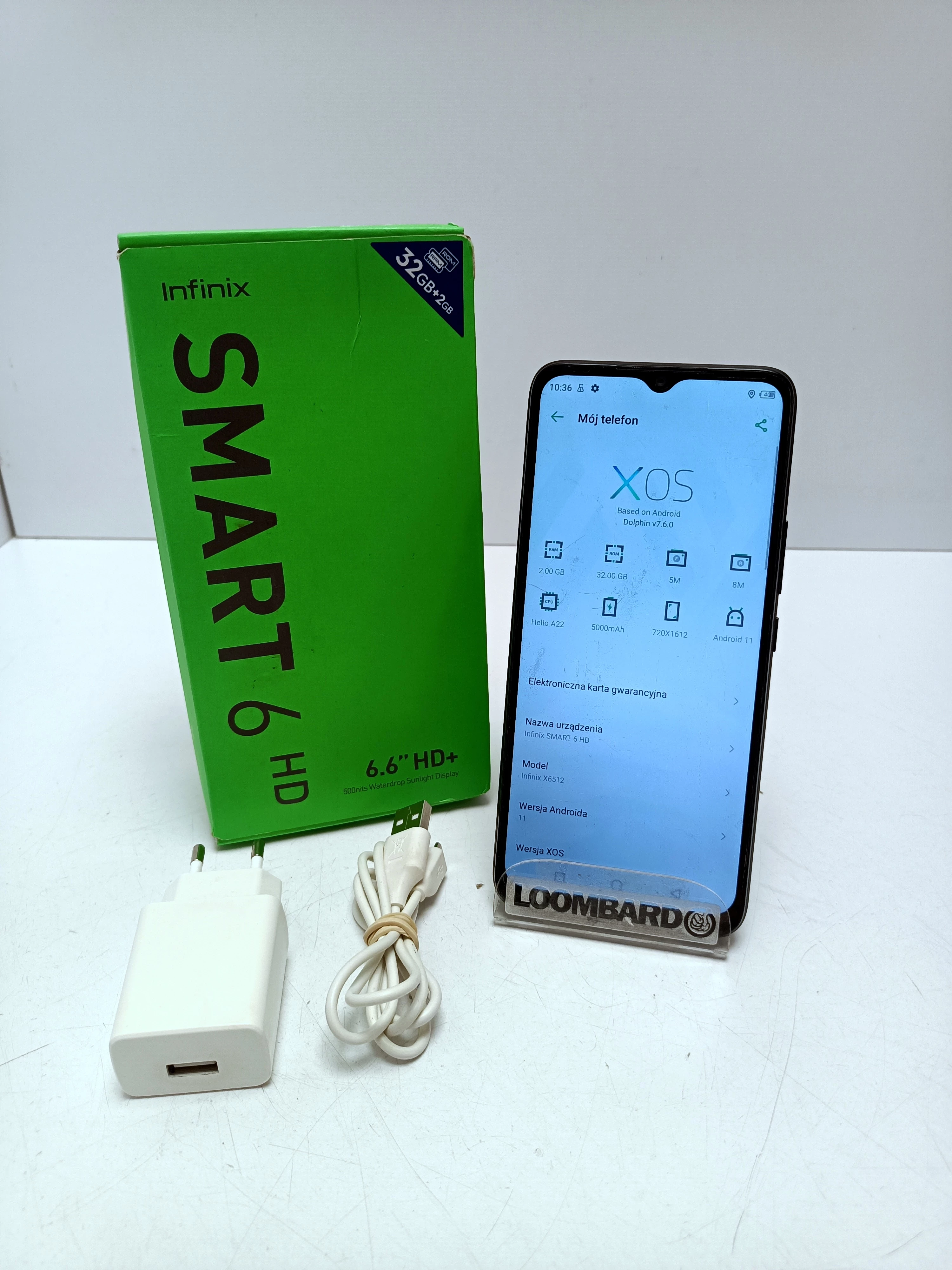 INFINIX SMART 6HD | 2GB/32GB | | Smartfony i telefony komórkowe ...