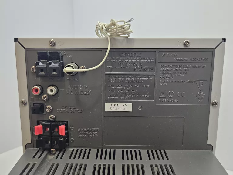 WIEŻA STEREO SONY CMT-CP100 + PILOT