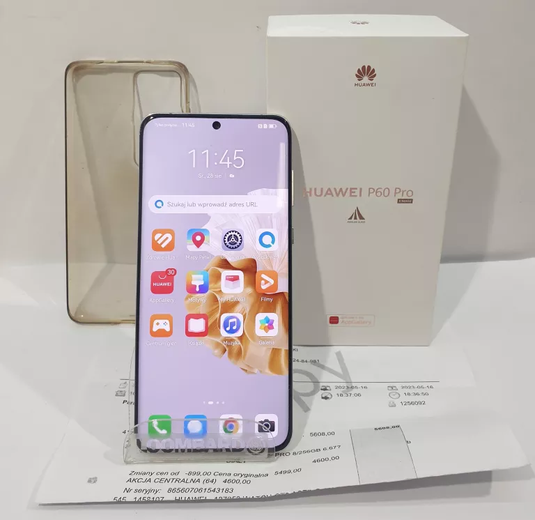 SMARTFON HUAWEI P60 PRO 8/256GB BIAŁY