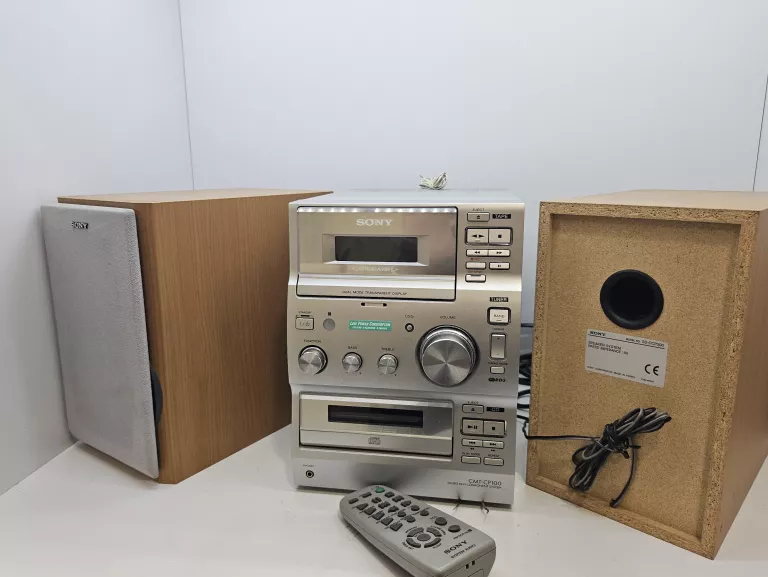 WIEŻA STEREO SONY CMT-CP100 + PILOT