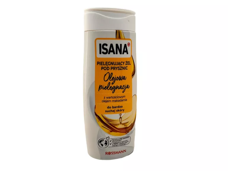ISANA OIL & CARE ŻEL POD PRYSZNIC PIELĘGNUJĄCY Z OLEJEM MAKADAMIA 300 ML