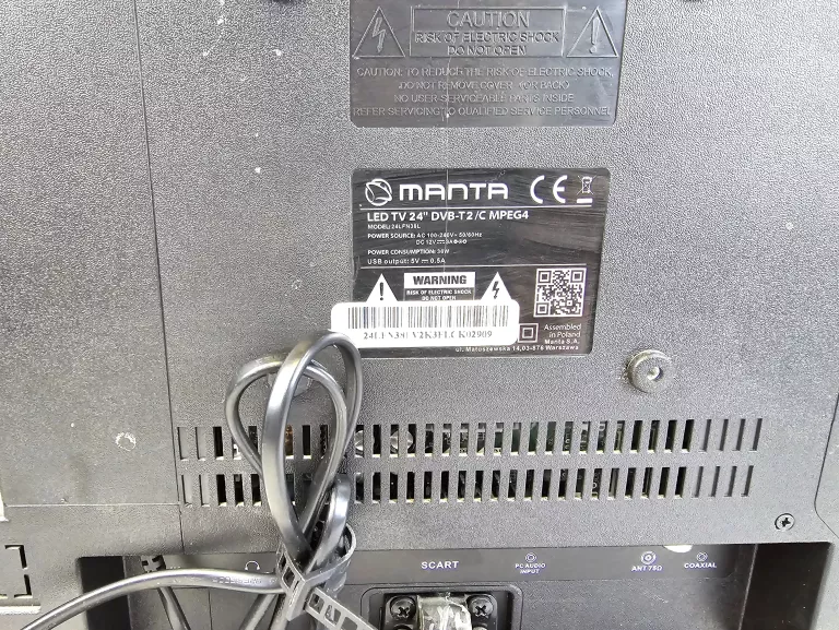 TELEWIZOR MANTA LED TV 24 DVBT