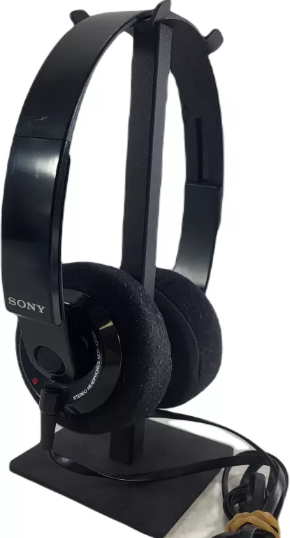 SŁUCHAWKI NAUSZNE SONY MDR-XB300 PRZEWODOWE CZARNE