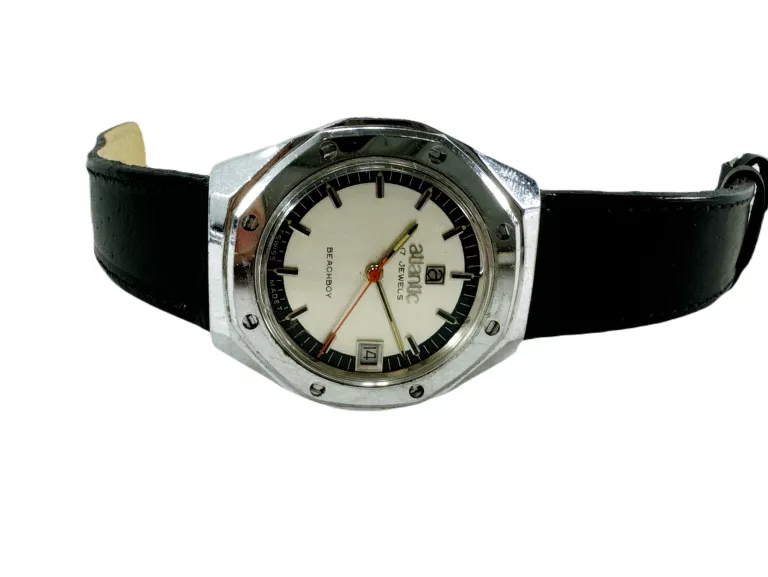 ZEGAREK MĘSKI ATLANTIC BEACHBOY VINTAGE MECHANICZNY SUPER STAN!