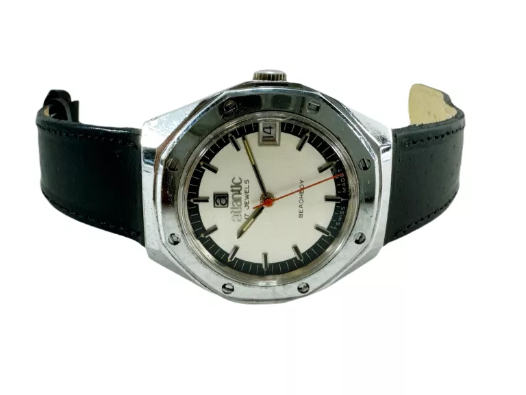 ZEGAREK MĘSKI ATLANTIC BEACHBOY VINTAGE MECHANICZNY SUPER STAN!