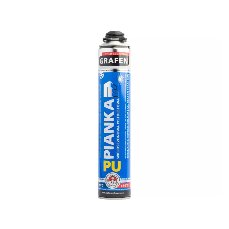 PIANKA MONTAŻOWA UNIWERSALNA PIANA CAŁOROCZNA PISTOLETOWA GRAFEN 750ML.