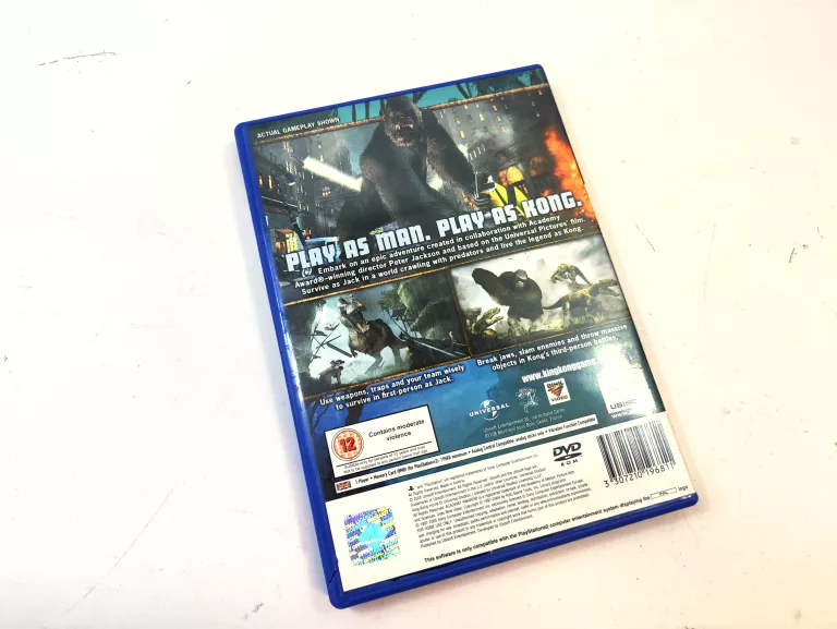 GRA PS2 PETER JACKSONS KING KONG THE OFFICIAL GAME OF MOVIE
