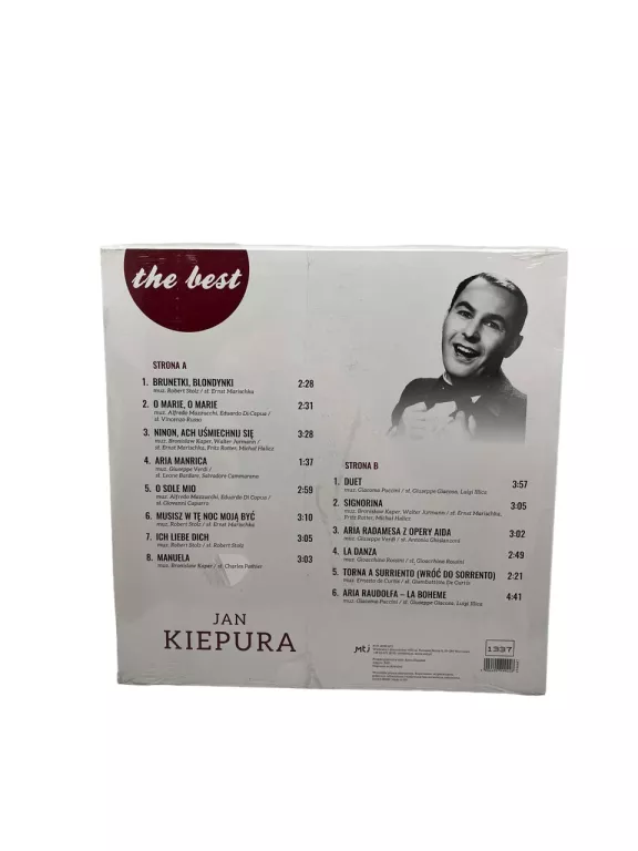 WINYL: JAN KIEPURA - BRUNETKI, BLONDYNKI - THE BEST