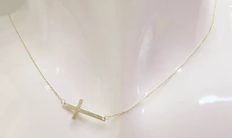 ZŁOTA CELEBRYTKA - KRZYŻYK - 50 CM.