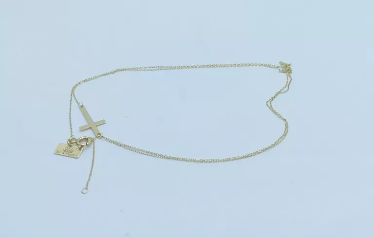 ZŁOTA CELEBRYTKA - KRZYŻYK - 50 CM.