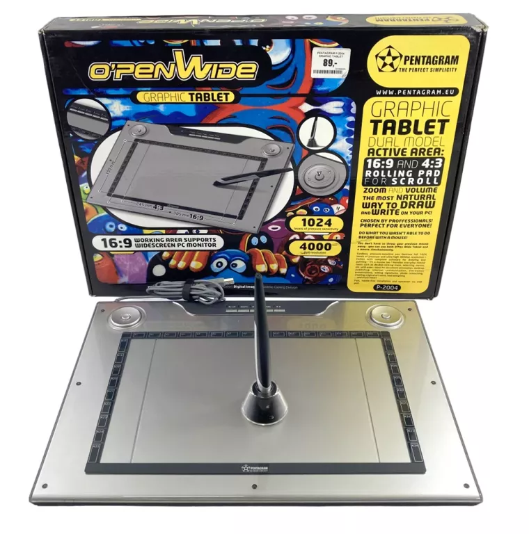 TABLET GRAFICZNY PENTAGRAM O'PEN WIDE P 2004