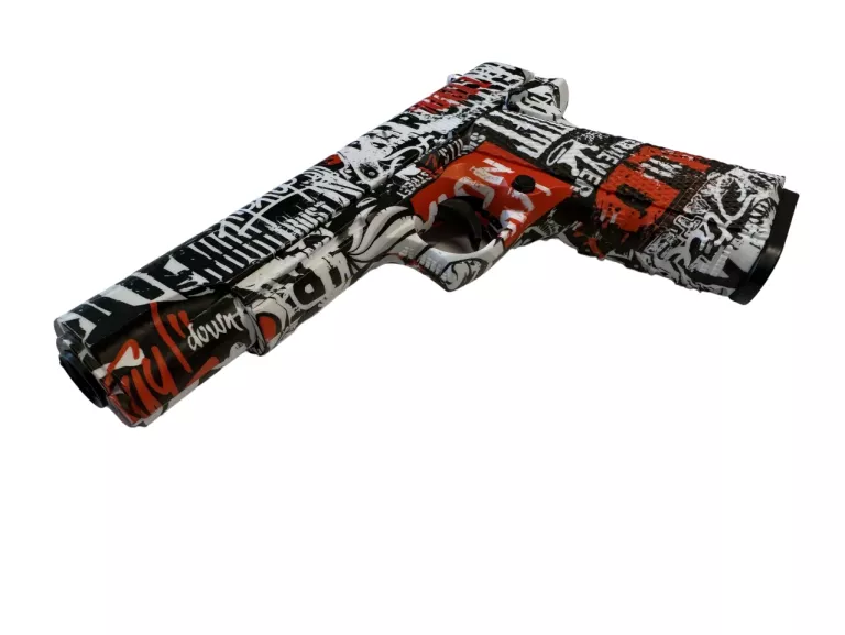 PISTOLET ZABAWKA ZESTAW AKCESORIÓW