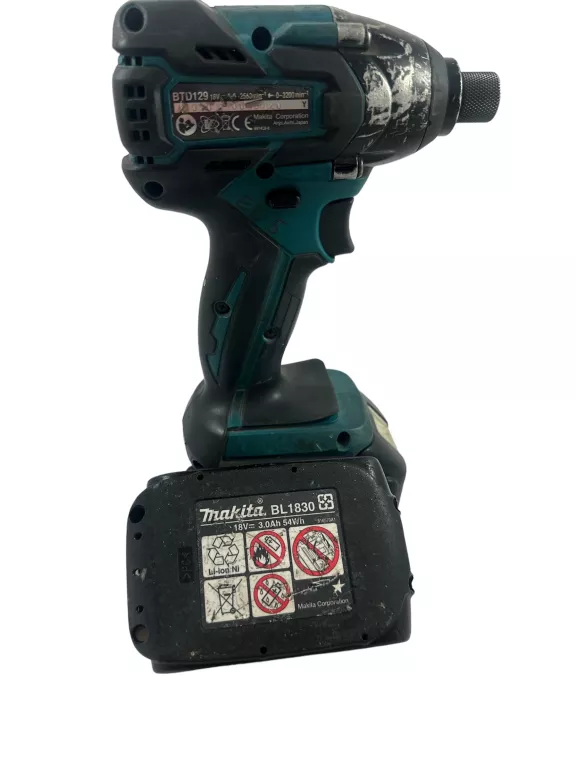 MAKITA BTD129 18V + 2X BATERIA 18V