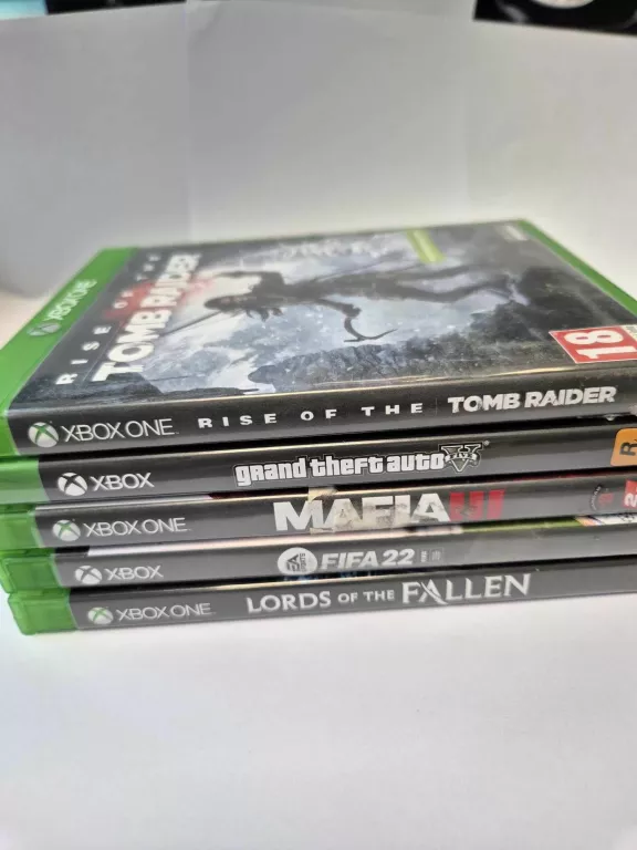 ZESTAW GIER XBOX ONE 5 GIER