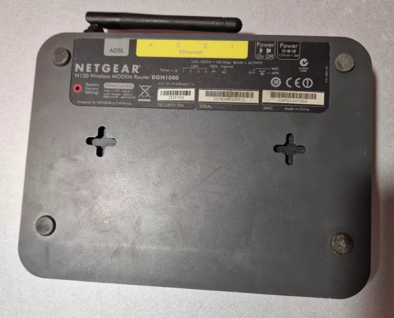 ROUTER NETGEAR N150