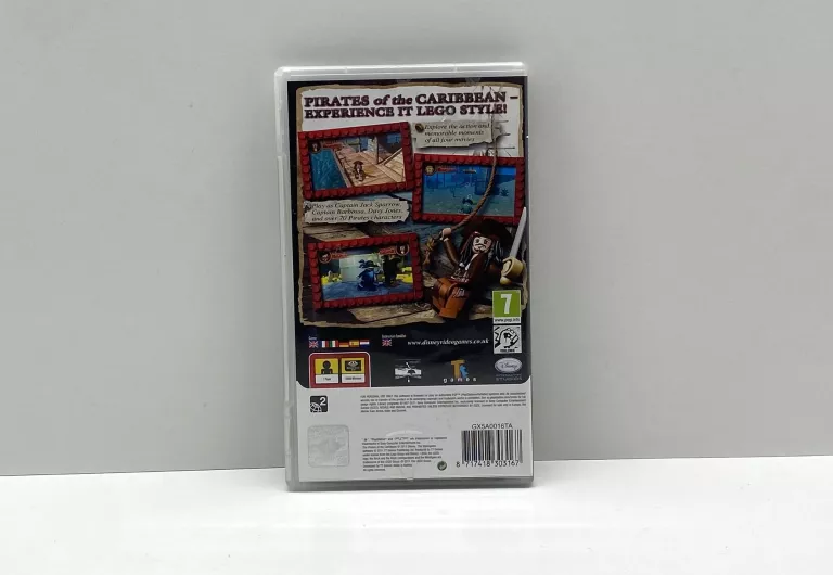 GRA PSP LEGO PIRATES OF THE CARIBBEAN THE VIDEO GAME