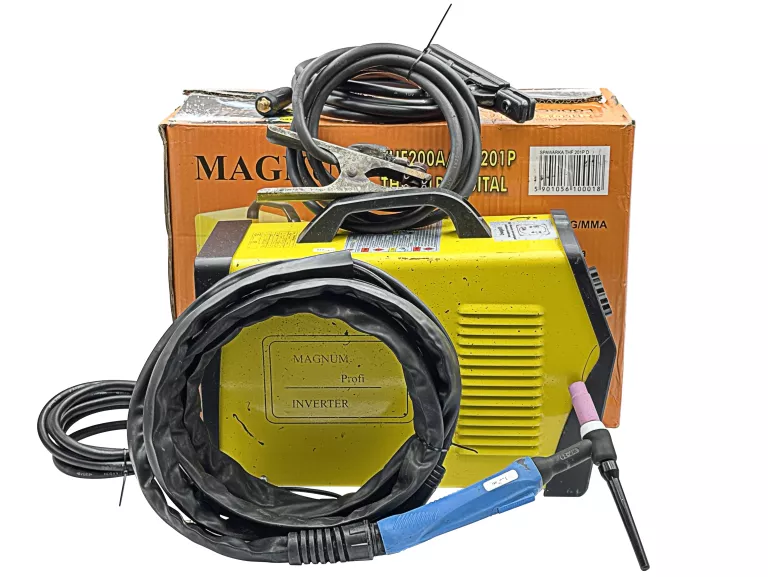 SPAWARKA TIG + MMA MAGNUM THF 201 PULS DIGITAL CP60% 200A