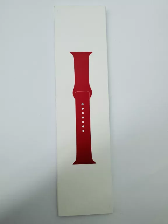 ORYGINALNY PASEK APPLE WATCH SERIES 8 45MM CZERWONY
