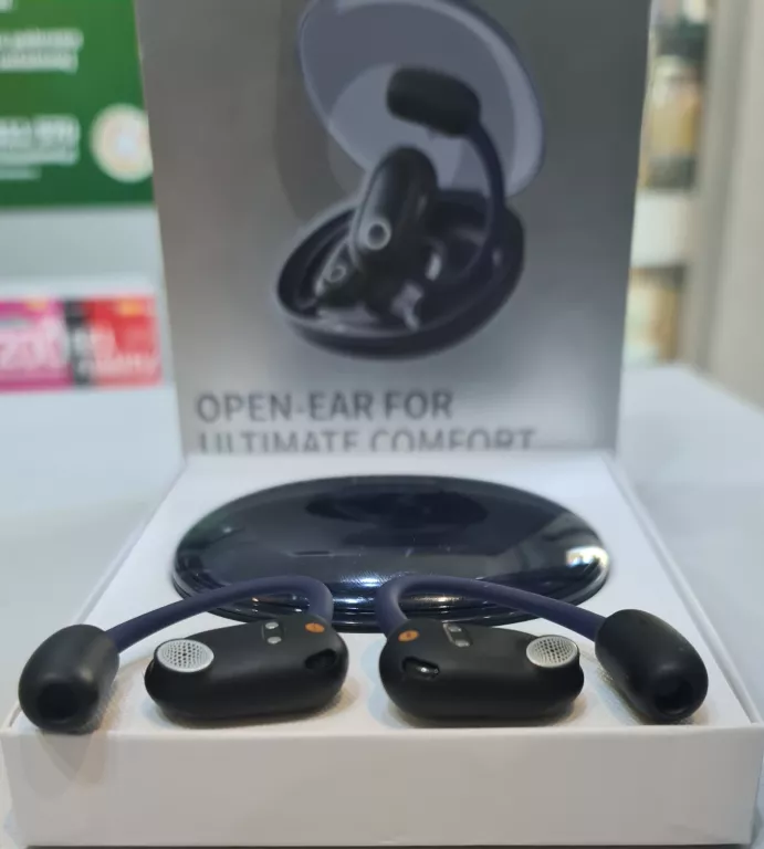 SŁUCHAWKI BEZPRZEWODOWE BASEUS ELI SPORT 1 DOUSZNE BLUETOOTH 5.3 CZARNE