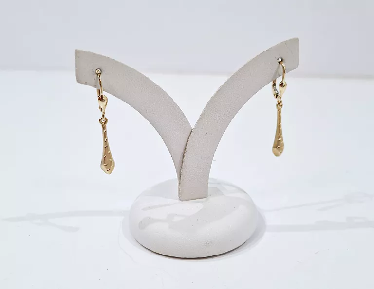 zlote-wiszace-kolczyki-w-kruk-585-174g-stan-uzywany