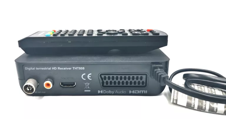 THOMSON DEKODER DVB-T2+ ANTENA POKOJOWA LBO180