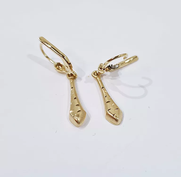 zlote-wiszace-kolczyki-w-kruk-585-174g-kamien-bez-kamienia