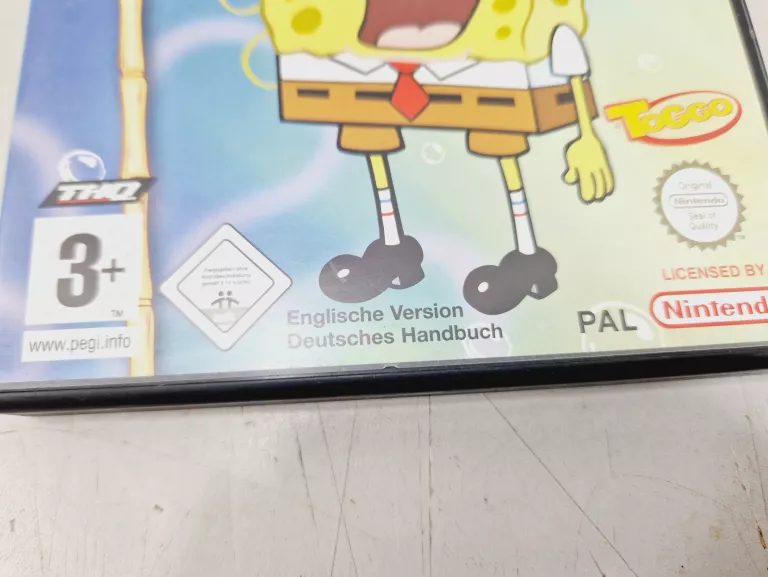GRA SPONGEBOB SQUAREPANTS BATTLE FOR BIKINI BOTTOM NINTENDO GAMECUBE