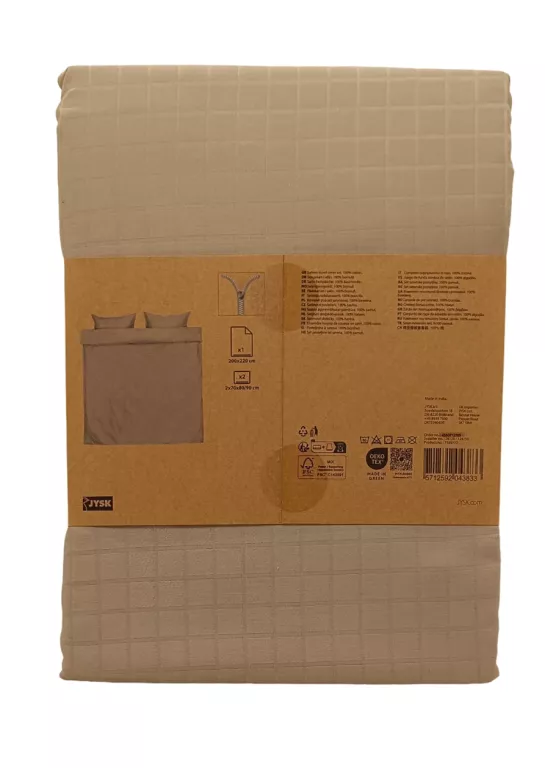 POŚCIEL KRONBORG GOLD COTTON SATEEN DOUBLE 200X220CM