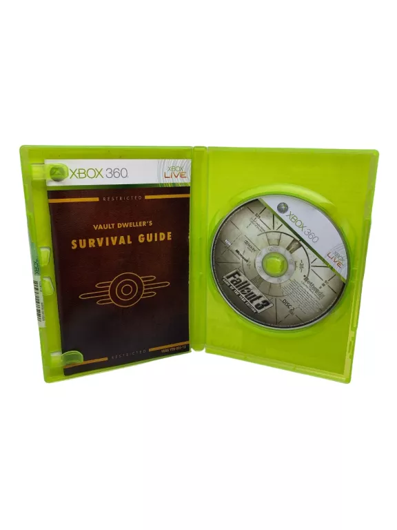 FALLOUT 3 GAME OF THE YEAR EDITION XBOX 360