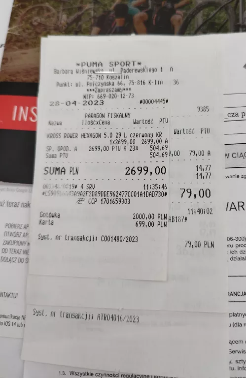 ROWER KROSS HEXAGON 5.0 M 29 + INSTRUKCJA, KARTA GW + PARAGON!