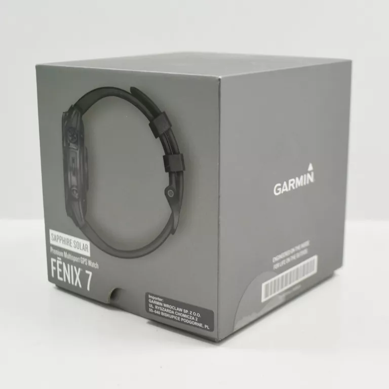 ZEGAREK GARMIN FENIX 7 SAPPHIRE SOLAR TYTANOWO-SZARY