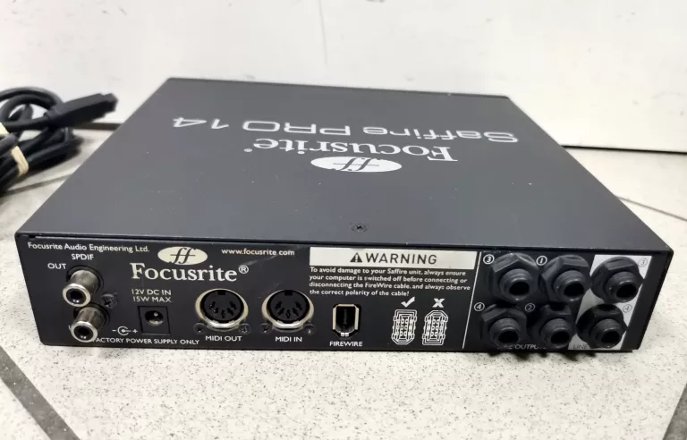 INTERFACE AUDIO FOCUSRITE SAFFIRE PRO 14