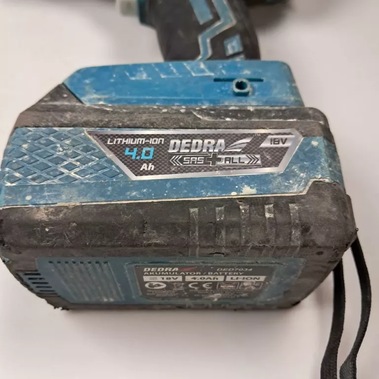 DEDRA WIERTARKO WKRĘTARKA AKUMULATOROWA 18V DED7041