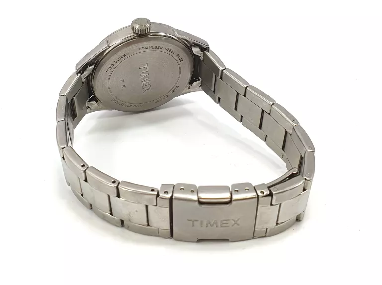 ZEGAREK MĘSKI - TIMEX TW2P77300 - SREBRNY