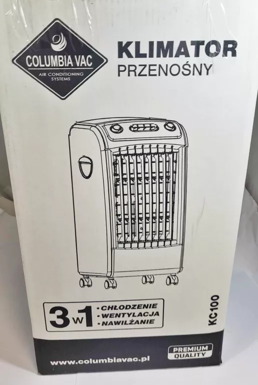 KLIMATOR COLUMBIA VAC KC100 65 W @OKAZJA
