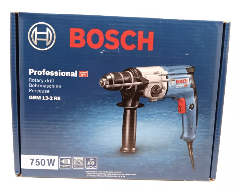 WIERTARKA BOSCH GBM 13-2 RE PROFESSIONAL 750W