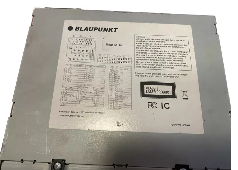 RADIO SAMOCHODOWE BLAUPUNKT NEW YORK 830