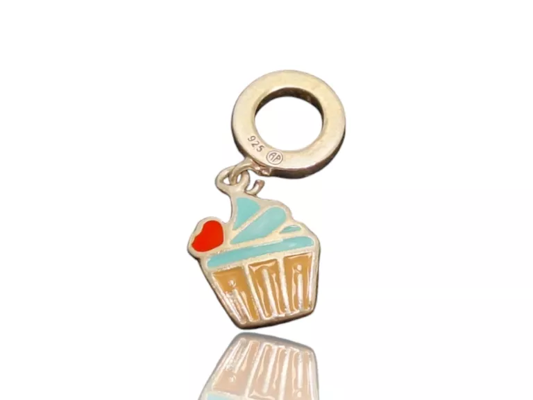 SREBRNA ZAWIESZKA CHARMS MUFFINKA 1,96G 925