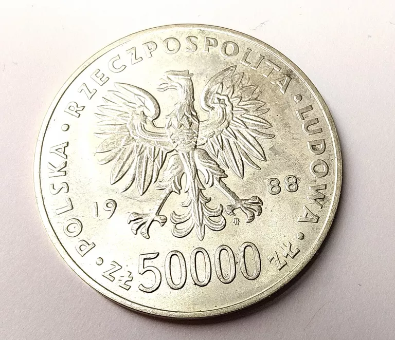 100000 ZŁ 1990 SOLIDARNOŚĆ