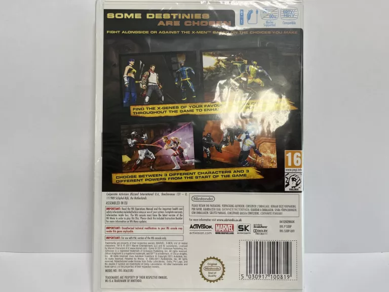 GRA NINTENDO WII X-MEN DESTINY