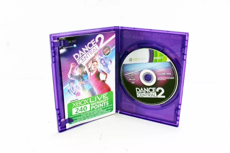 GRA XBOX 360 DANCE CENTRAL 2 / KINECT