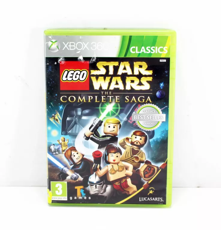 GRA XBOX 360 LEGO STAR WARS THE COMPLETE SAGA
