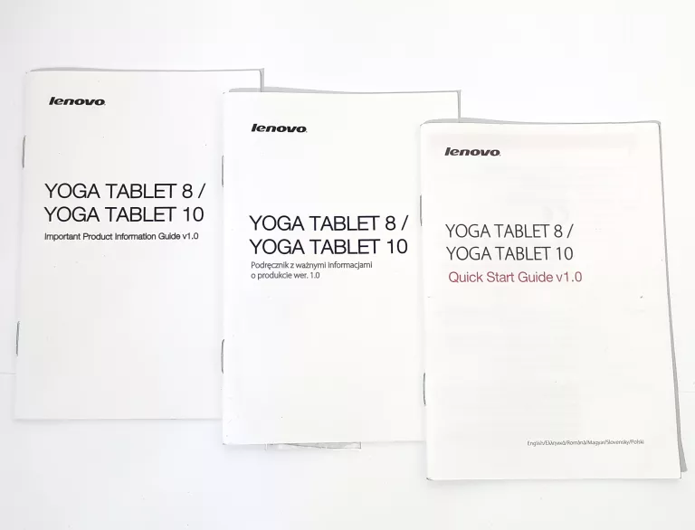 TABLET LENOVO YOGA B8000-H