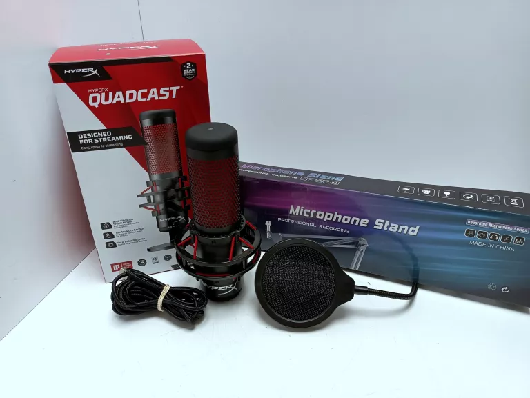 MIKROFON GAMINGOWY HYPERX QUADCAST